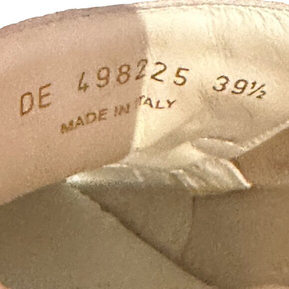 Saint Laurent Authenticated Suede Sneakers, Tan, Size 39.5 EU, 9.5 US - Picture 11 of 14